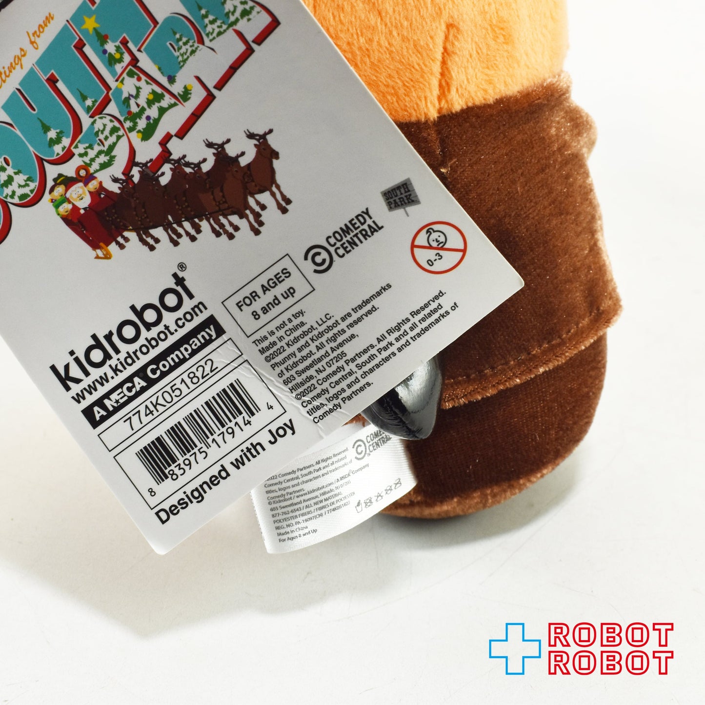 キッドロボット サウスパーク トナカイ ケニー ファニープラッシュ ぬいぐるみ人形