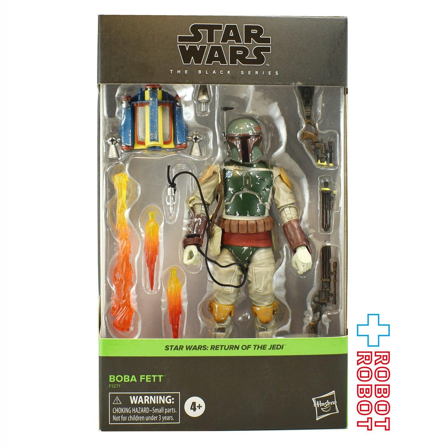 スター・ウォーズ ブラックシリーズ #ROTJ06 ボバ・フェット [ROTJ] デラックス 6インチフィギュア 開封箱入