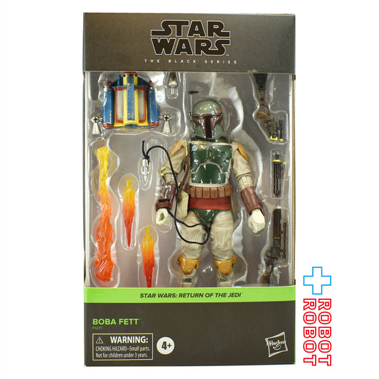 スター・ウォーズ ブラックシリーズ #ROTJ06 ボバ・フェット [ROTJ] デラックス 6インチフィギュア 開封箱入