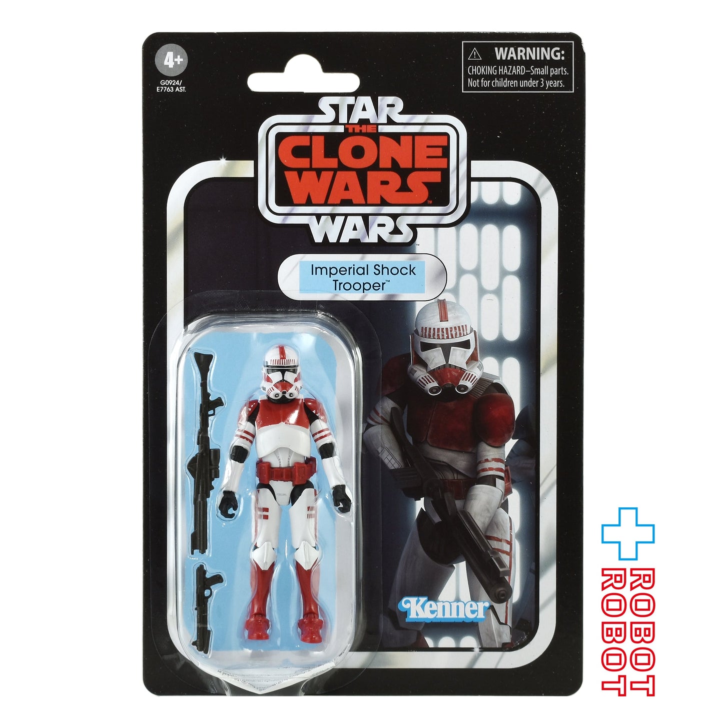 スター・ウォーズ VC374 インペリアル・ショック・トルーパー [クローン・ウォーズ]  ヴィンテージコレクション 3.75インチ アクションフィギュア US版 未開封 ※難有り