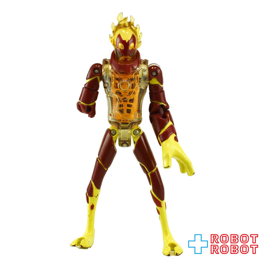 バンダイ ベン10  DNAエイリアンヒーローズ ヒートブラスト 6インチ アクションフィギュア ルース ※難有り