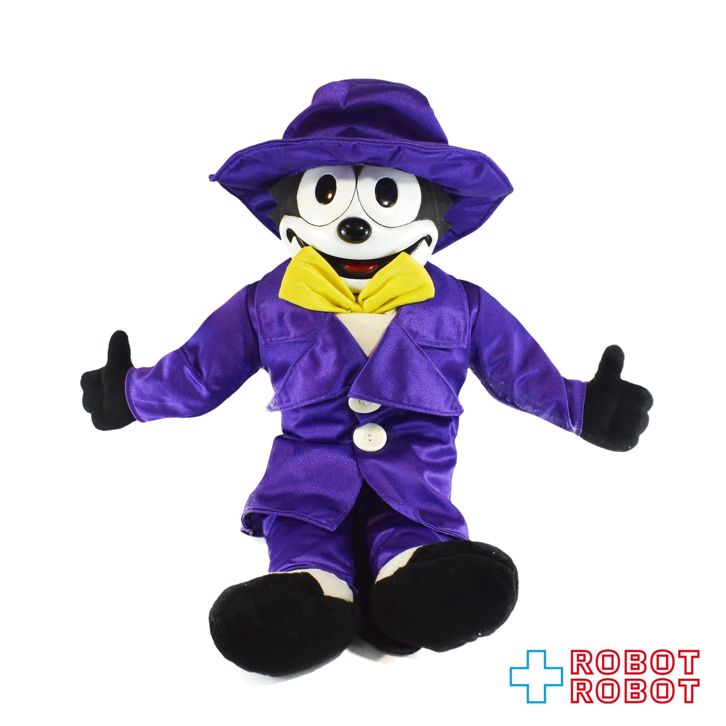 フィリックス・ザ・キャット パープル ズートスーツ ギャング 53センチ 顔ソフビ ぬいぐるみ人形