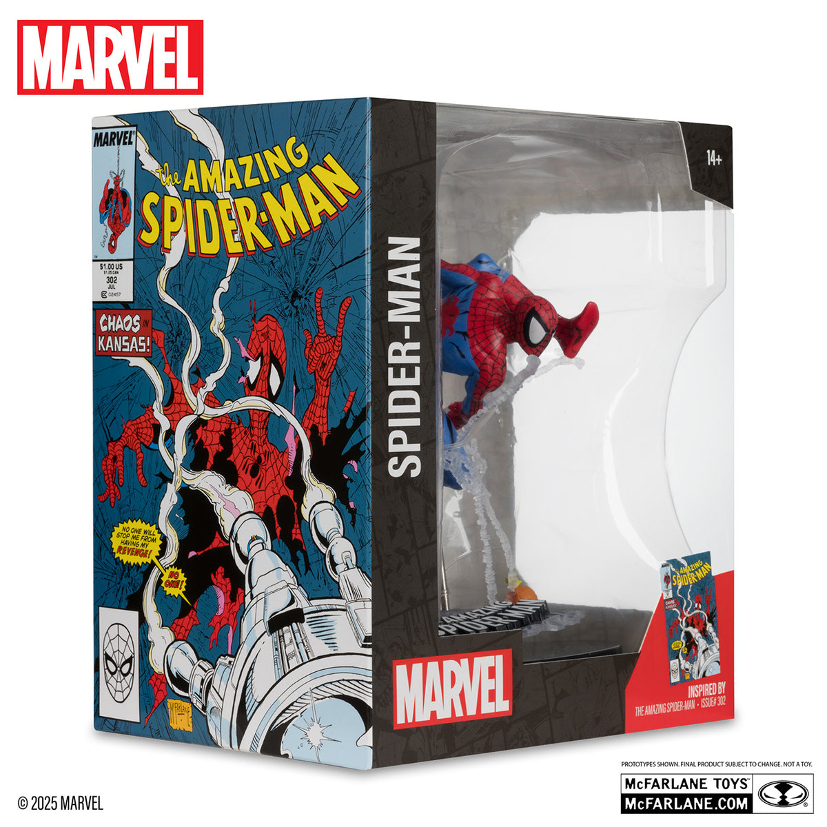 マクファーレン・トイズ マーベル シーン・フィギュア #012 スパイダーマン 1/10 スタチューフィギュア 未開封