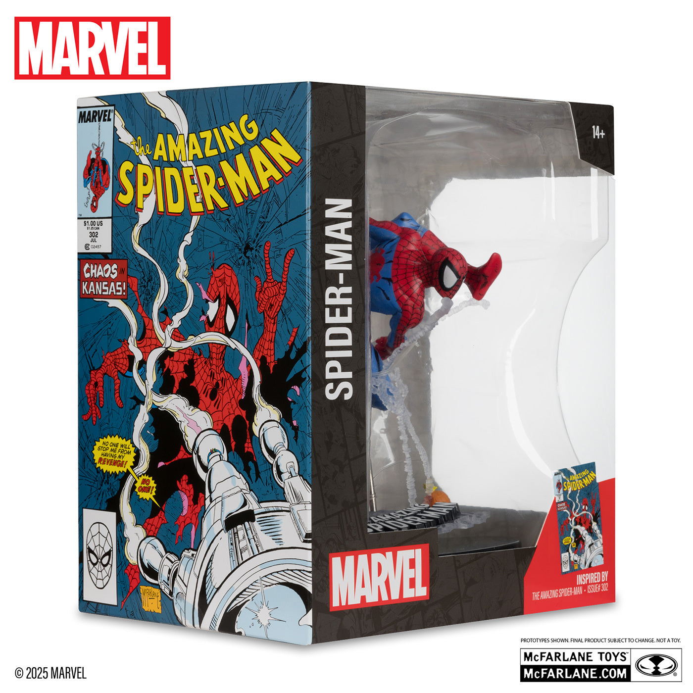 マクファーレン・トイズ マーベル シーン・フィギュア #012 スパイダーマン 1/10 スタチューフィギュア 未開封