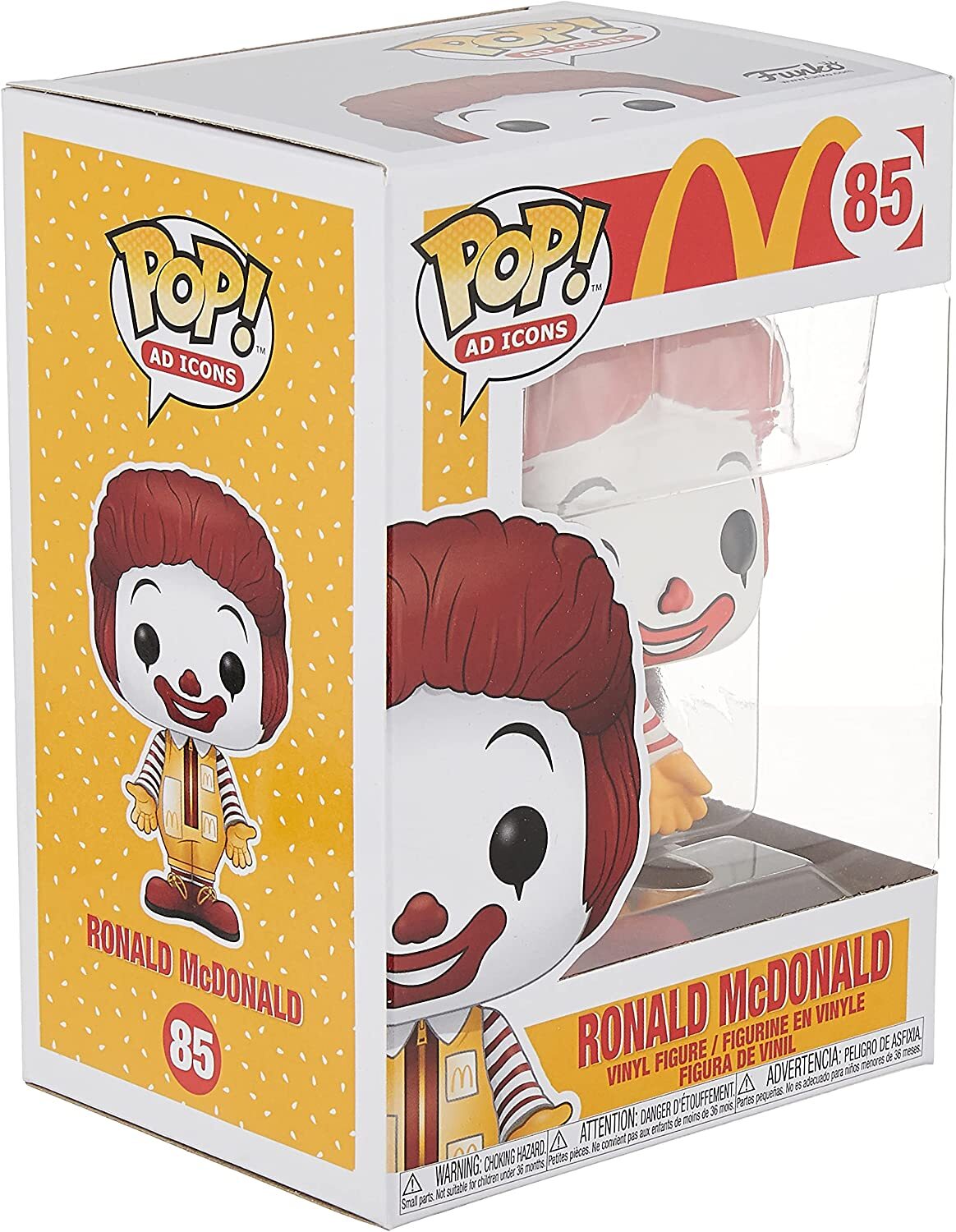 ファンコ POP! ADアイコンズ 85 ロナルド・マクドナルド ビニールフィギュア 企業物