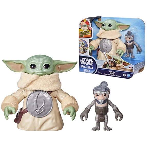 ハズブロ スター・ウォーズ マンダロリアン&グローグー ハグしてグローグー 6.5インチ エレクトロニック アクションフィギュア 未開封