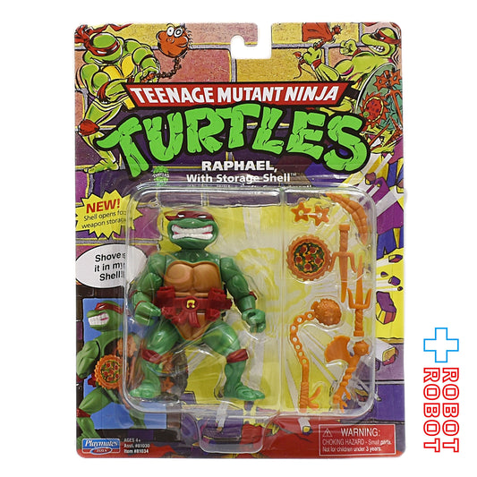 プレイメイツ タートルズ TMNT クラシック  ストレージシェル ラファエロ アクションフィギュア 未開封