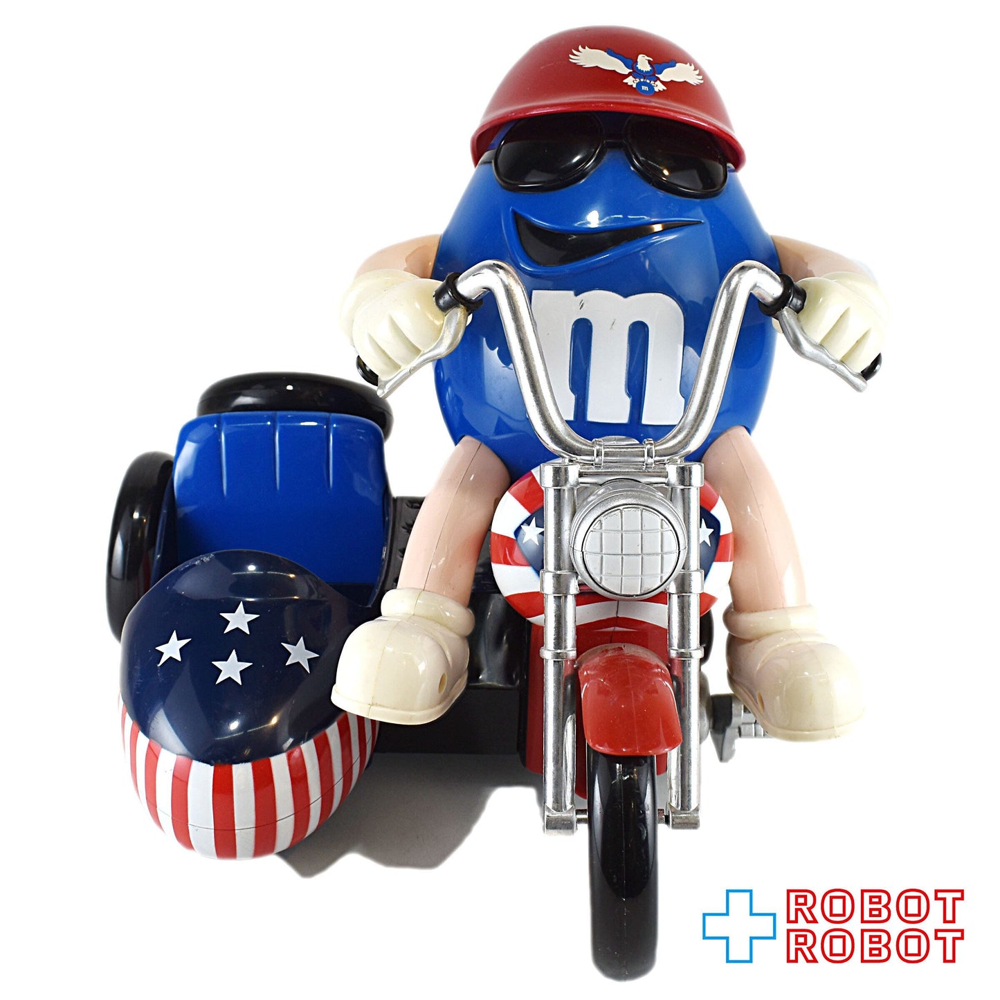 M&M's ブルー フリーダム・ライダー ディスペンサー エムアンドエムズ