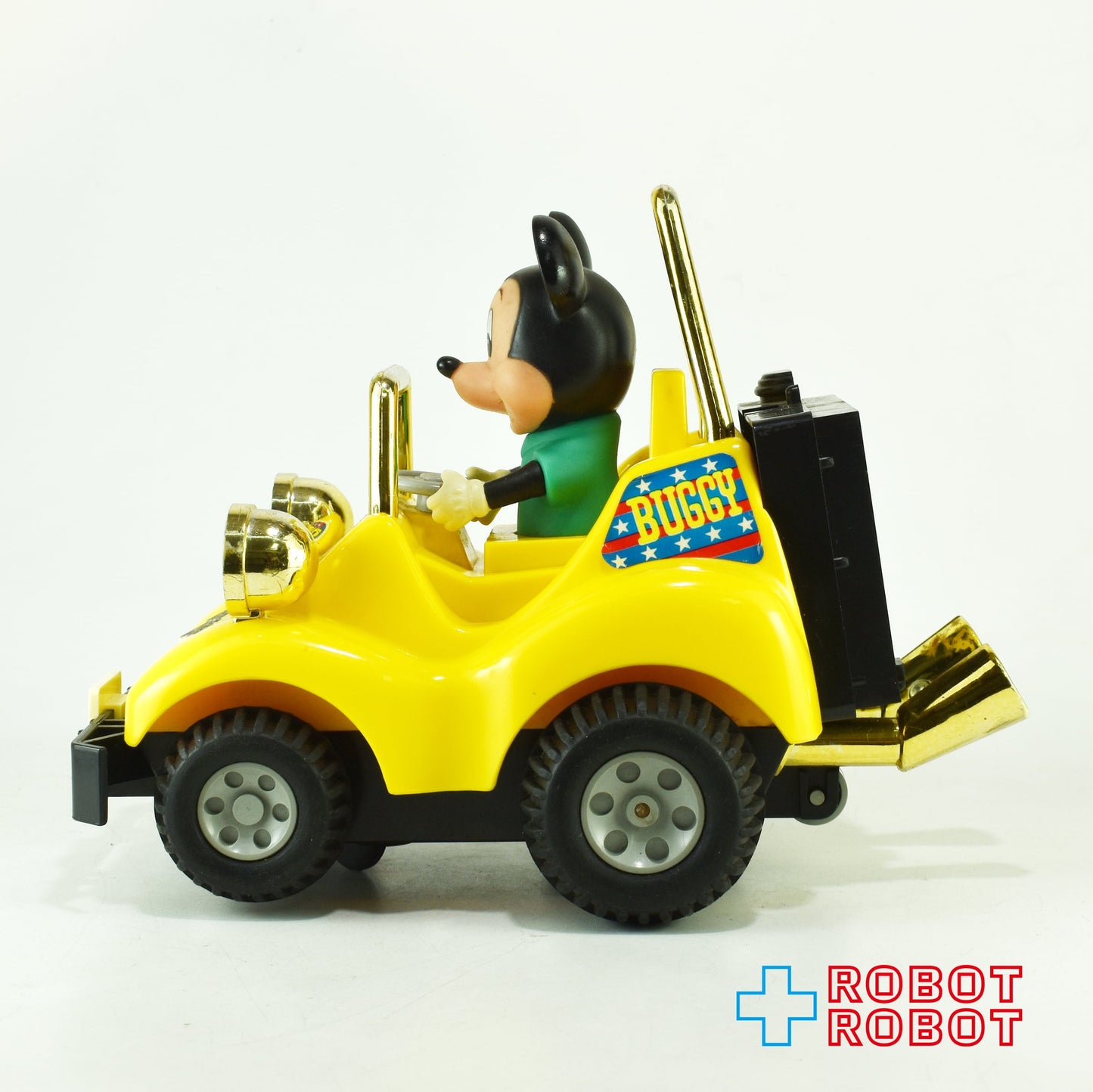 増田屋 マスダヤ ディズニー ミッキーマウス ラジコン ザ・バギー【車体カラー：黄色】 箱なし
