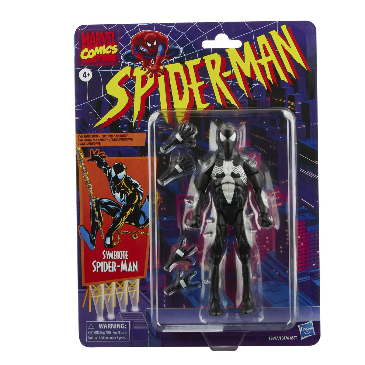 マーベルレジェンド スパイダーマン レトロコレクション Wave 2 シンビオート・スパイダーマン 6インチ アクションフィギュア
