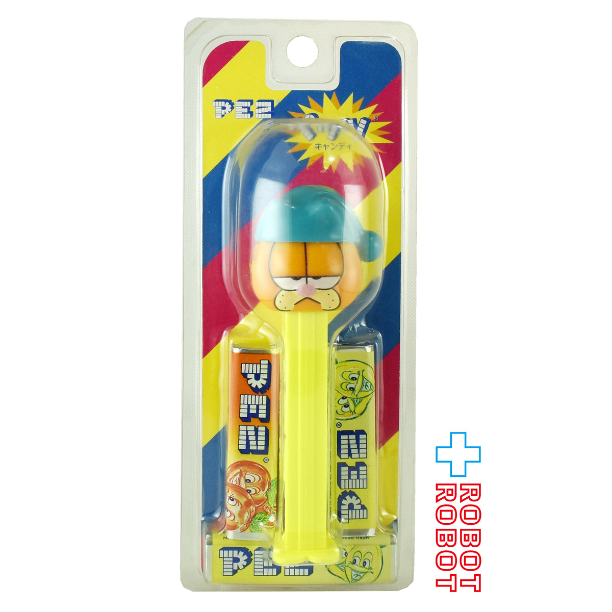 PEZ ガーフィールド 2nd シリーズ ガーフィールド スリーピー ディスペンサー プラスチックフィギュア 国内版 未開封