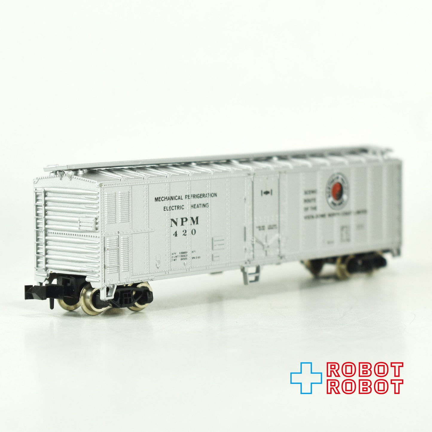 ⚫️ アトラス社 ノーザン・パシフィック鉄道 NPM 420 冷蔵貨車 Nゲージ 鉄道模型 箱入 ♦︎１号店商品