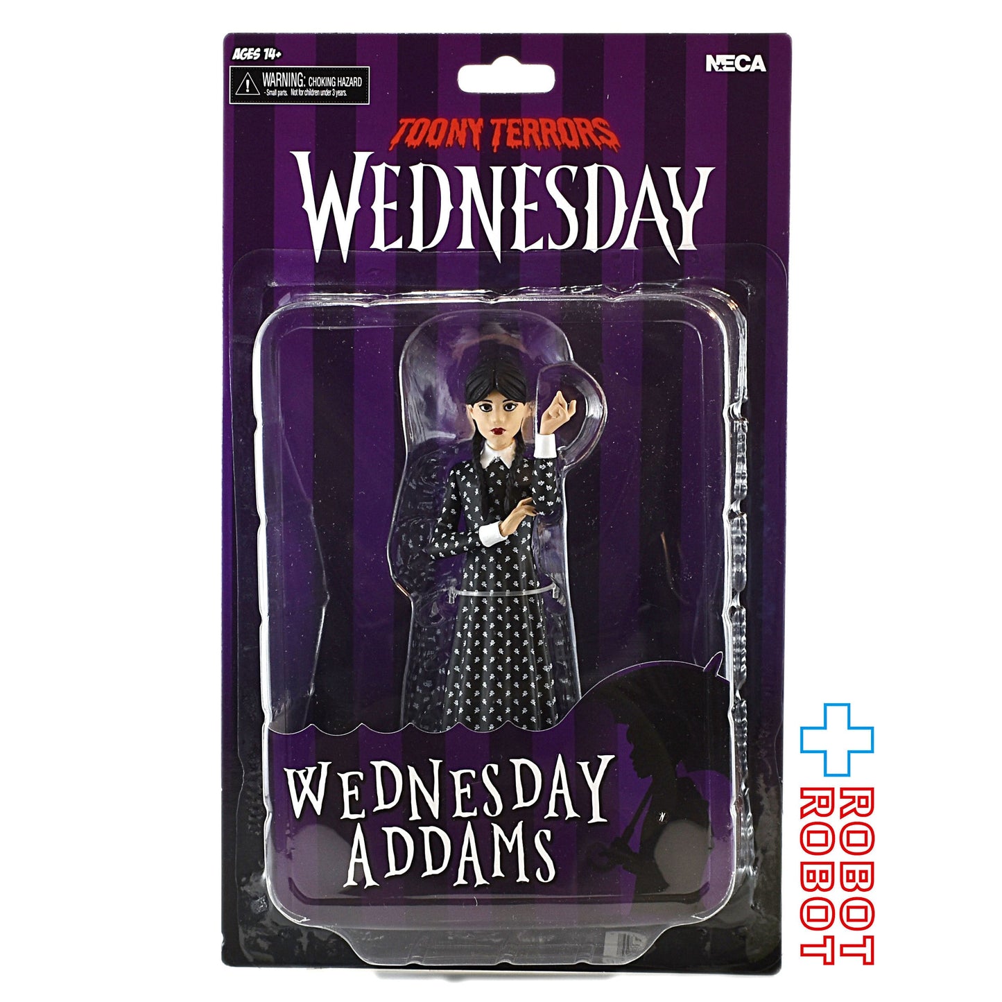 ネカ トゥーニーテラーズ スタイライズド ウェンズデー  ウェンズデー・アダムス 私服Ver. 6インチ アクションフィギュア 未開封