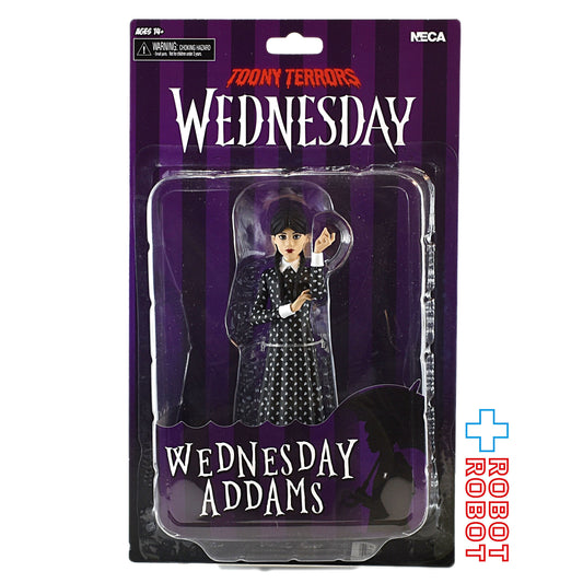 ネカ トゥーニーテラーズ スタイライズド ウェンズデー  ウェンズデー・アダムス 私服Ver. 6インチ アクションフィギュア 未開封