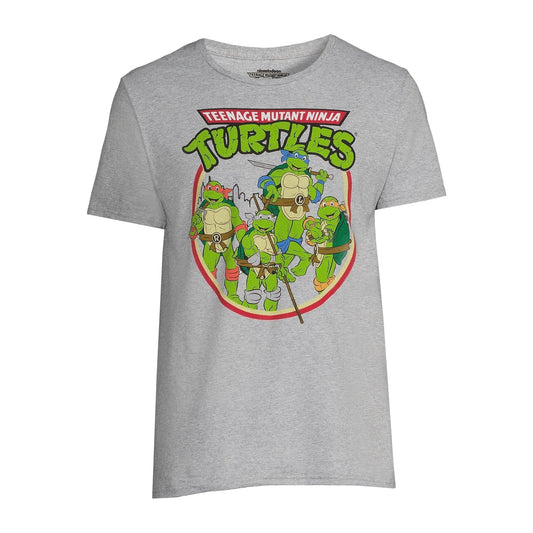 Tシャツ TMNT タートルズ グレー