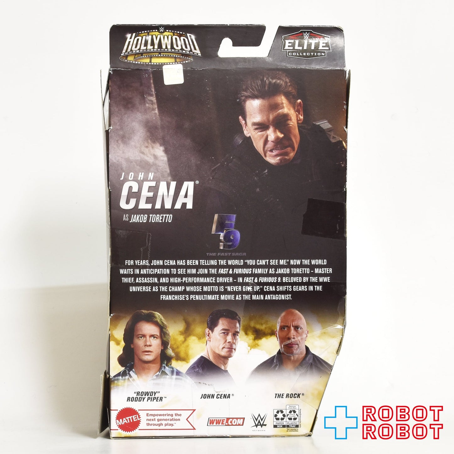 マテル WWE エリートコレクション ハリウッド  F9 ワイルド・スピード サーガ ジョン・シナ AS ジェイコブ・トレッド 6インチ アクションフィギュア 未開封