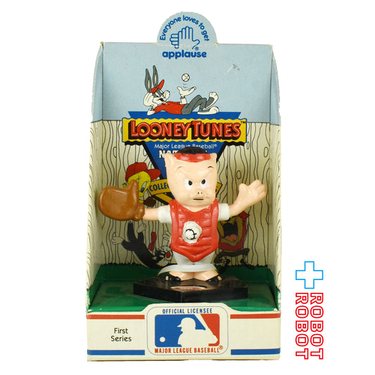アプローズ社 ルーニー・テューンズ MLB ナショナルリーグ ポーキー・ピッグ（ヒューストン・アストロズ） PVCフィギュア 1990 箱付き
