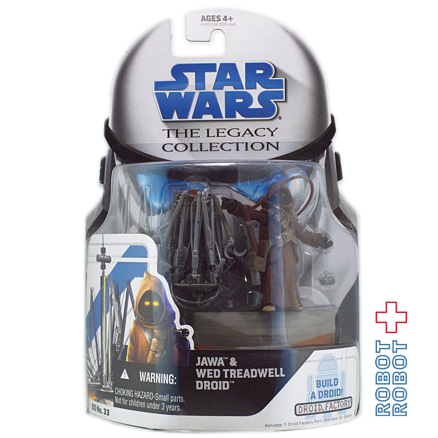 スター・ウォーズ LC2008 BD No.33 ジャワ＆WEDトレッドウェル修理ドロイド [ANH]レガシーコレクション 3.75インチ アクションフィギュア 未開封