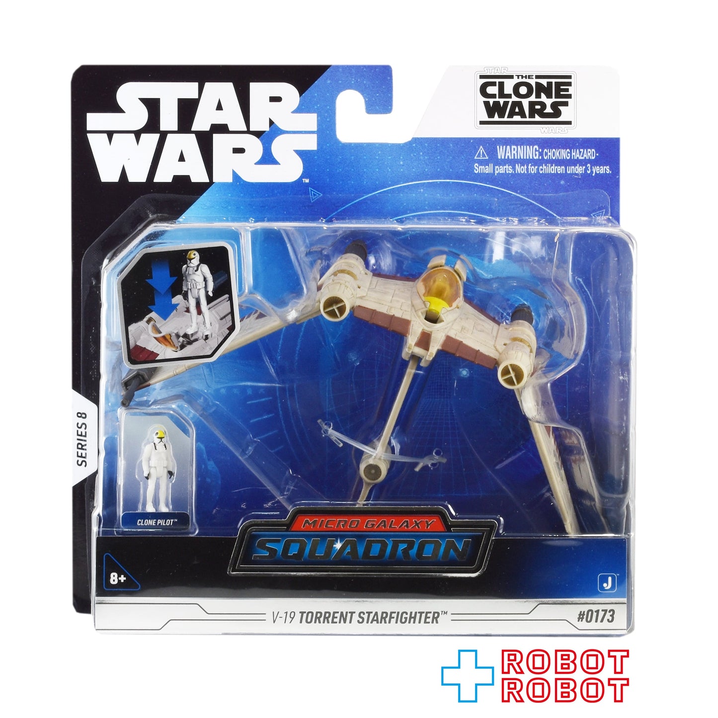 スター・ウォーズ マイクロ・ギャラクシー スターファイター・クラス　シリーズ8 V-19トレント・スターファイター 国内版 未開封