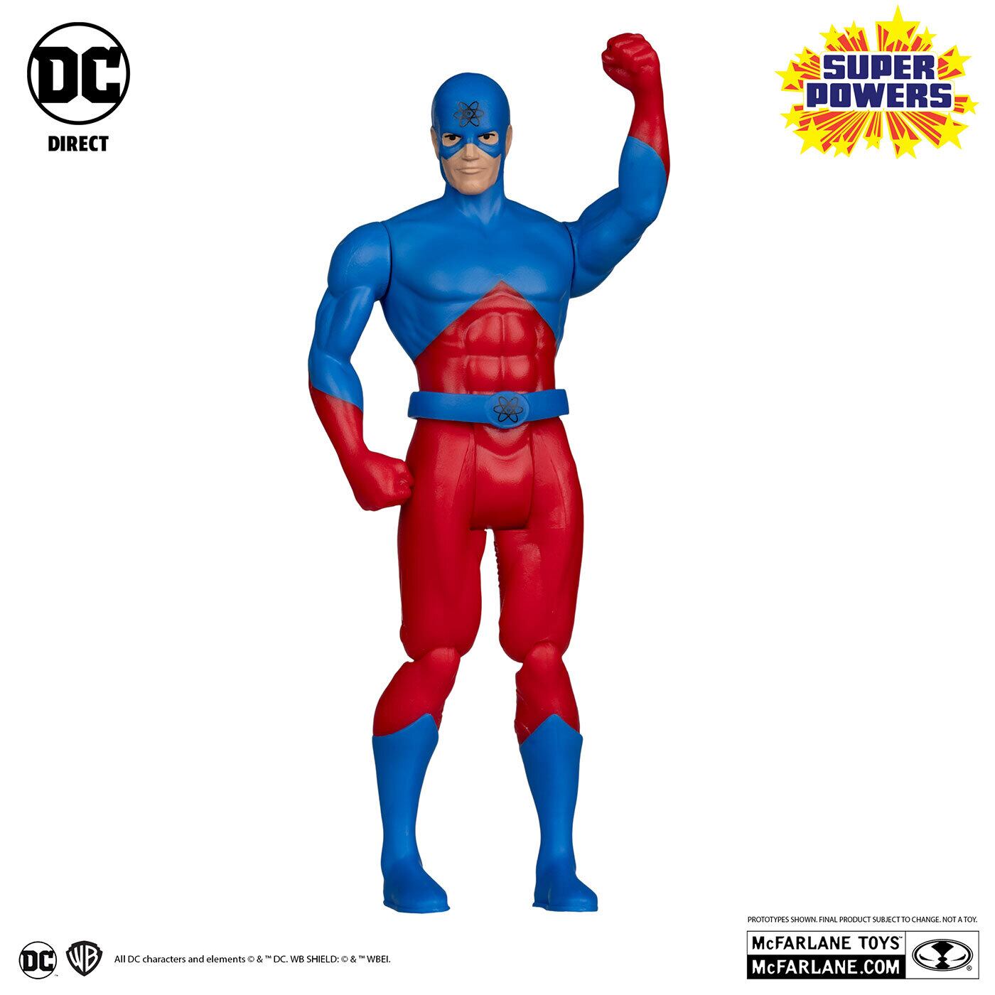 マクファーレン・トイズ DCダイレクト DCスーパーパワーズ #45 アトム (レイ・パーマー) 4インチ アクションフィギュア 国内版 未開封
