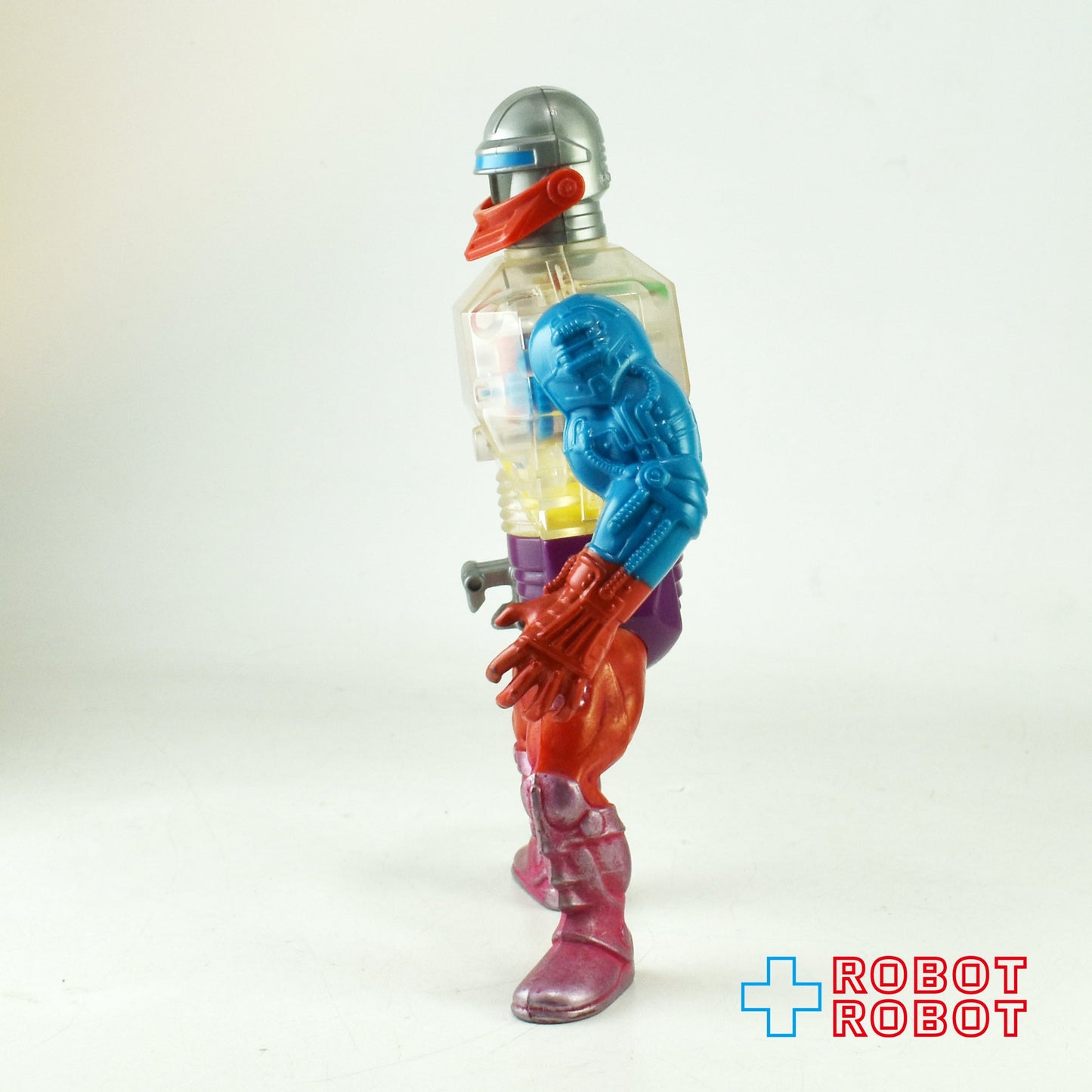 マテル ヒーマン オリジナル MOTU シリーズ4 ロボト アクションフィギュア 1985 ⚫️武器付完品