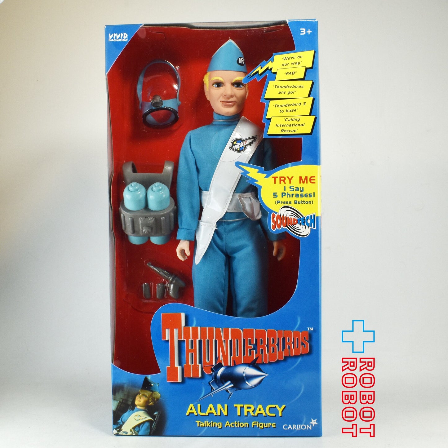 カールトン ビビッド イマジネーション サンダーバード トーキング アクションフィギュア 5体セット 未開封