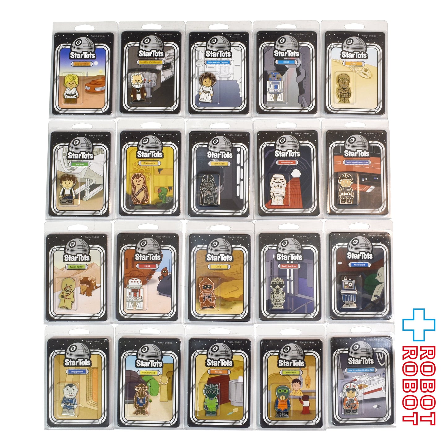 スター・ウォーズ スタートッツ 台紙入コイン 20種セット ディスプレイ箱付 セレブレーション オーランド2012限定