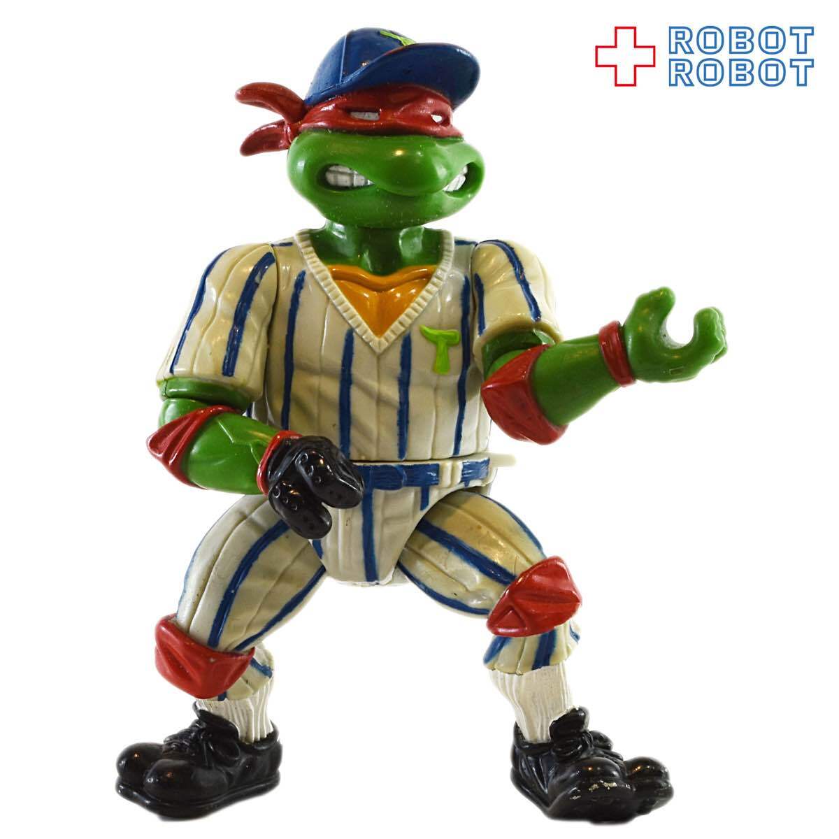 プレイメイツ ティーンエイジ・ミュータント・ニンジャ・タートルズ TMNT ベースボール・ラファエロ アクションフィギュア ルース 開封箱無し