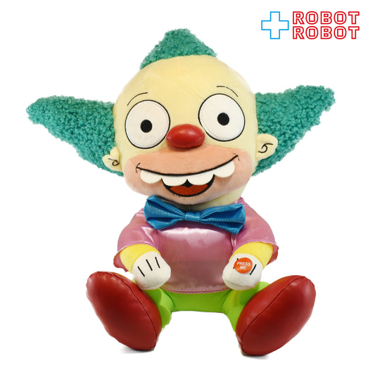 キッドロボット シンプソンズ クラスティ トーキング ファニープラッシュ ぬいぐるみ人形 紙タグ付き