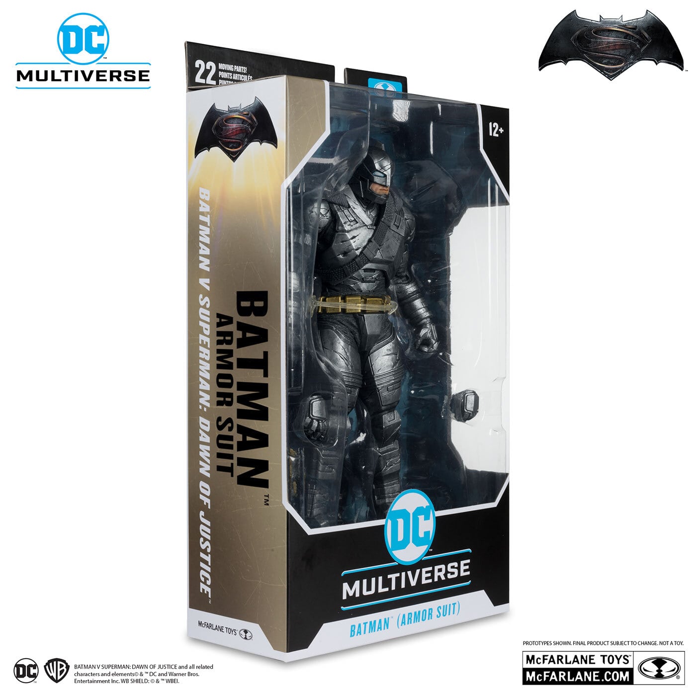 マクファーレン・トイズ DCマルチバース バットマン vs スーパーマン ジャスティスの誕生 アーマード・バットマン 7インチ アクションフィギュア 未開封
