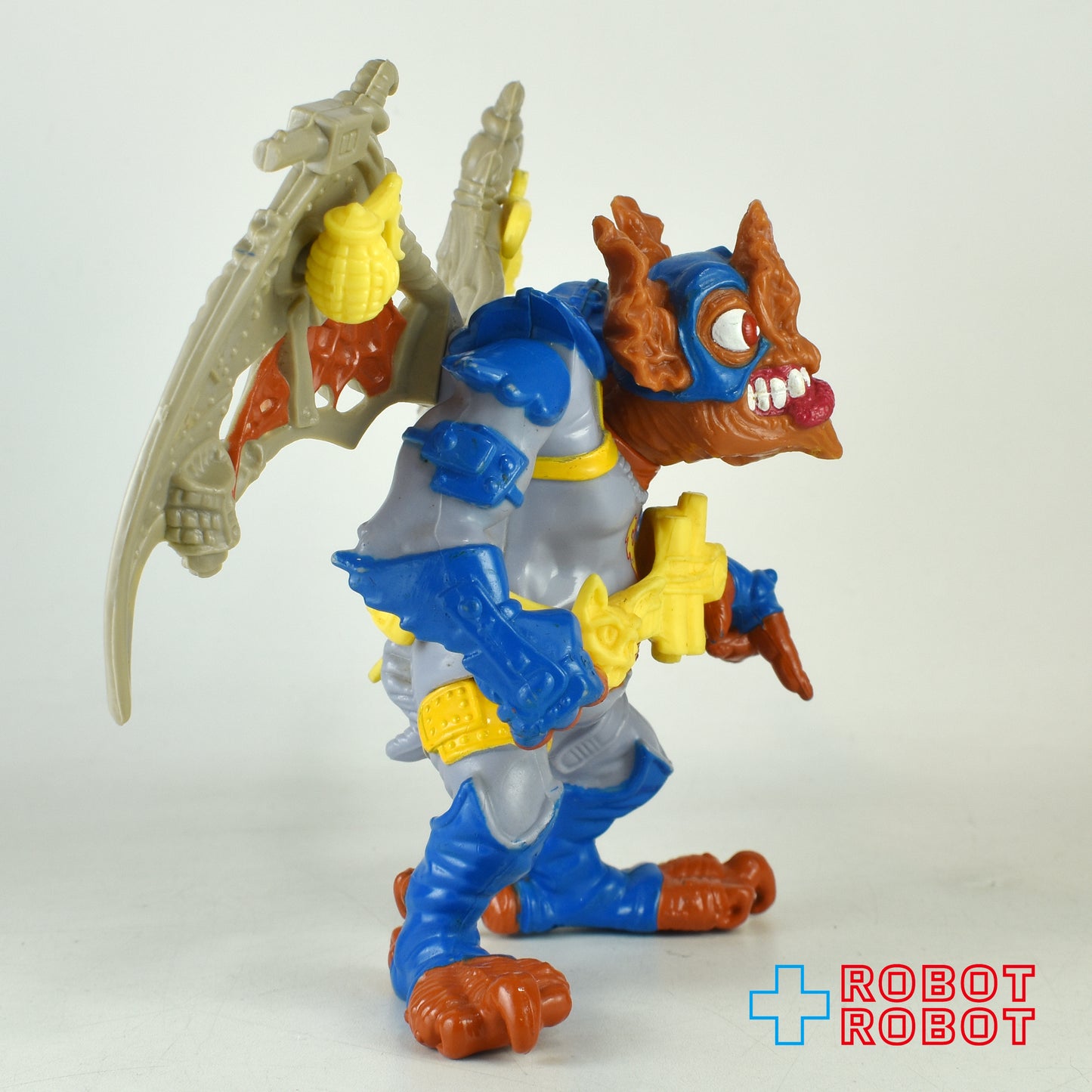 プレイメイツ ティーンエイジ・ミュータント・ニンジャ・タートルズ TMNT ウイングナット アクションフィギュア 1990 ルース 完品