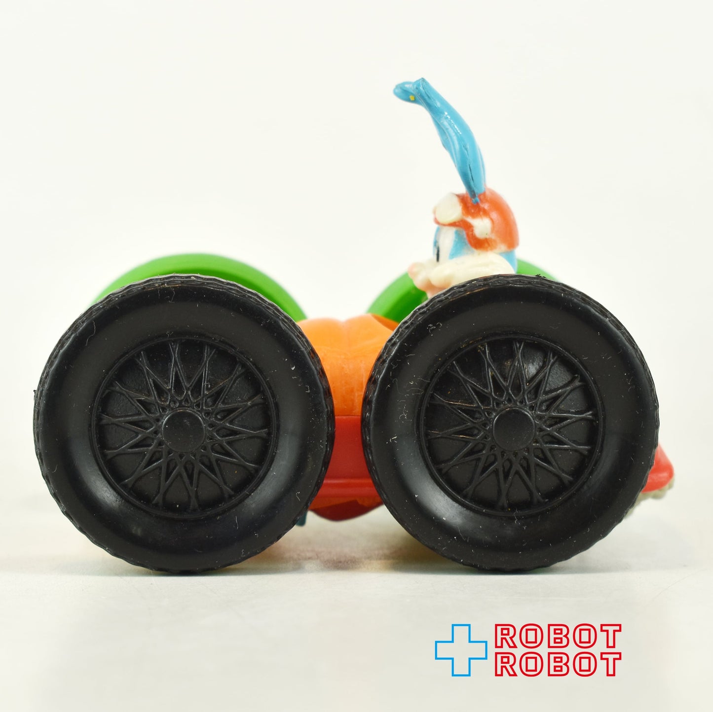 マクドナルド ワーナーブラザーズ ルーニー・テューンズ バスター・バニー & エルマイラ・ダフ フリップカー フィギュア ハッピーミールトイ 1990