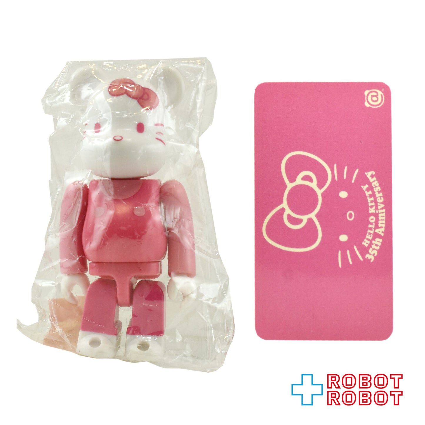 メディコム ベアブリック BE@RBRICK 100% [シリーズ 18] ANIMAL 裏 ハローキティ 未開封 ♦︎４号店商品