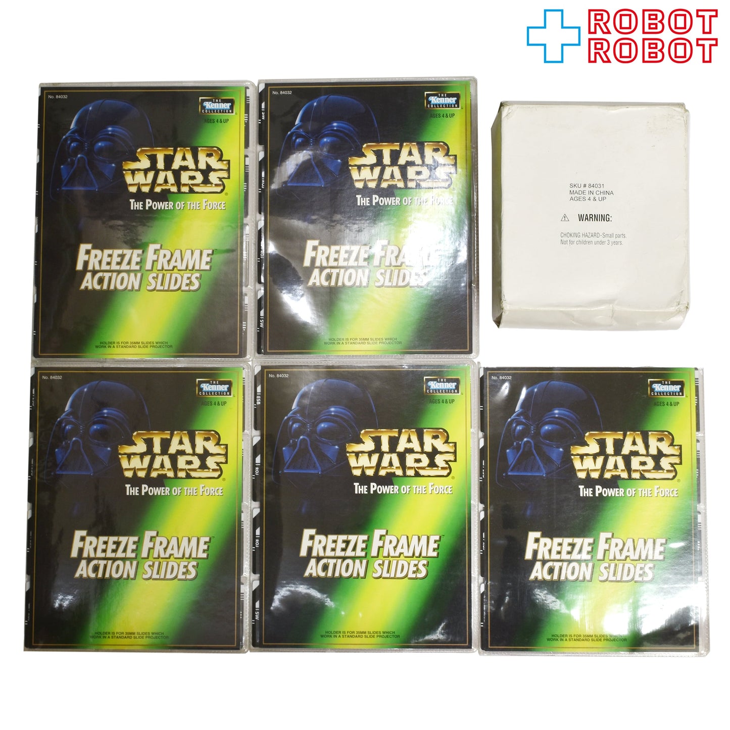 スター・ウォーズ POTF2 FF フリーズフレーム スライドビューワー ルークの双眼鏡 + スライド58種 w/ホルダーケース