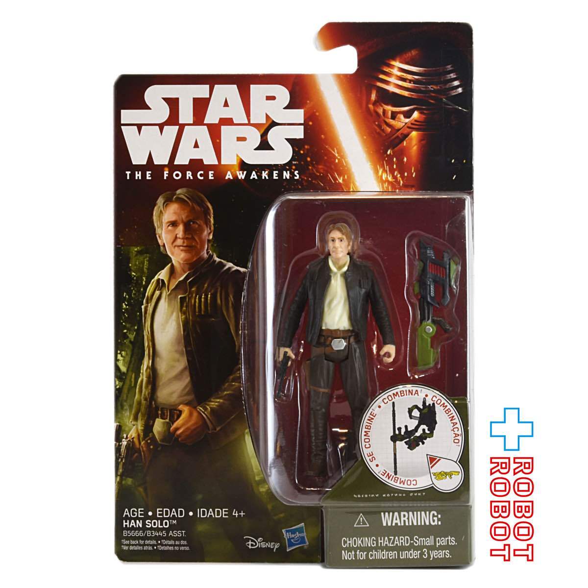 スター・ウォーズ フォースの覚醒 ハン・ソロ 3.75インチ アクションフィギュア 未開封 - ROBOTROBOT