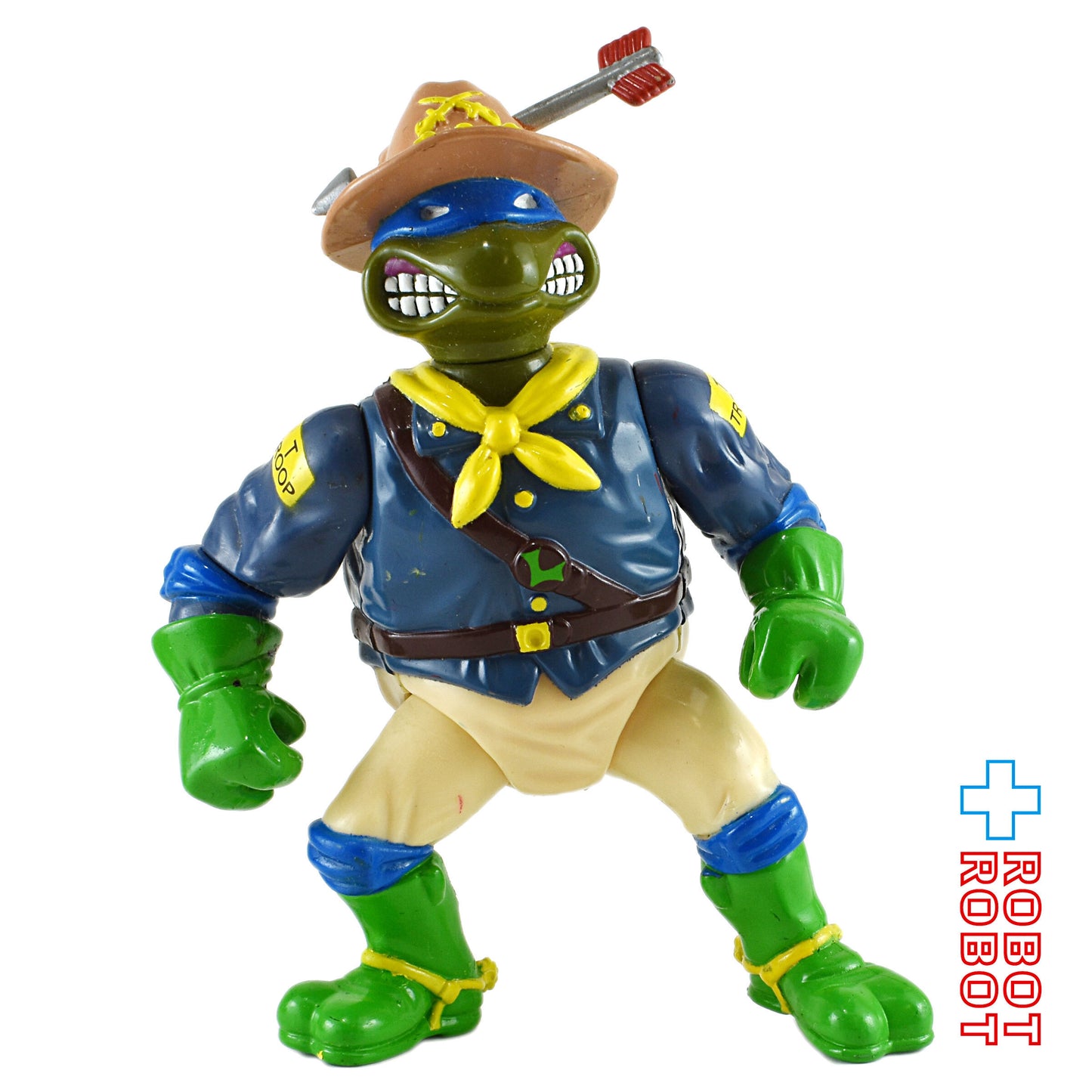 プレイメイツ ティーンエイジ・ミュータント・ニンジャ・タートルズ TMNT クーキーカバルリー レオ アクションフィギュア 1992 ルース