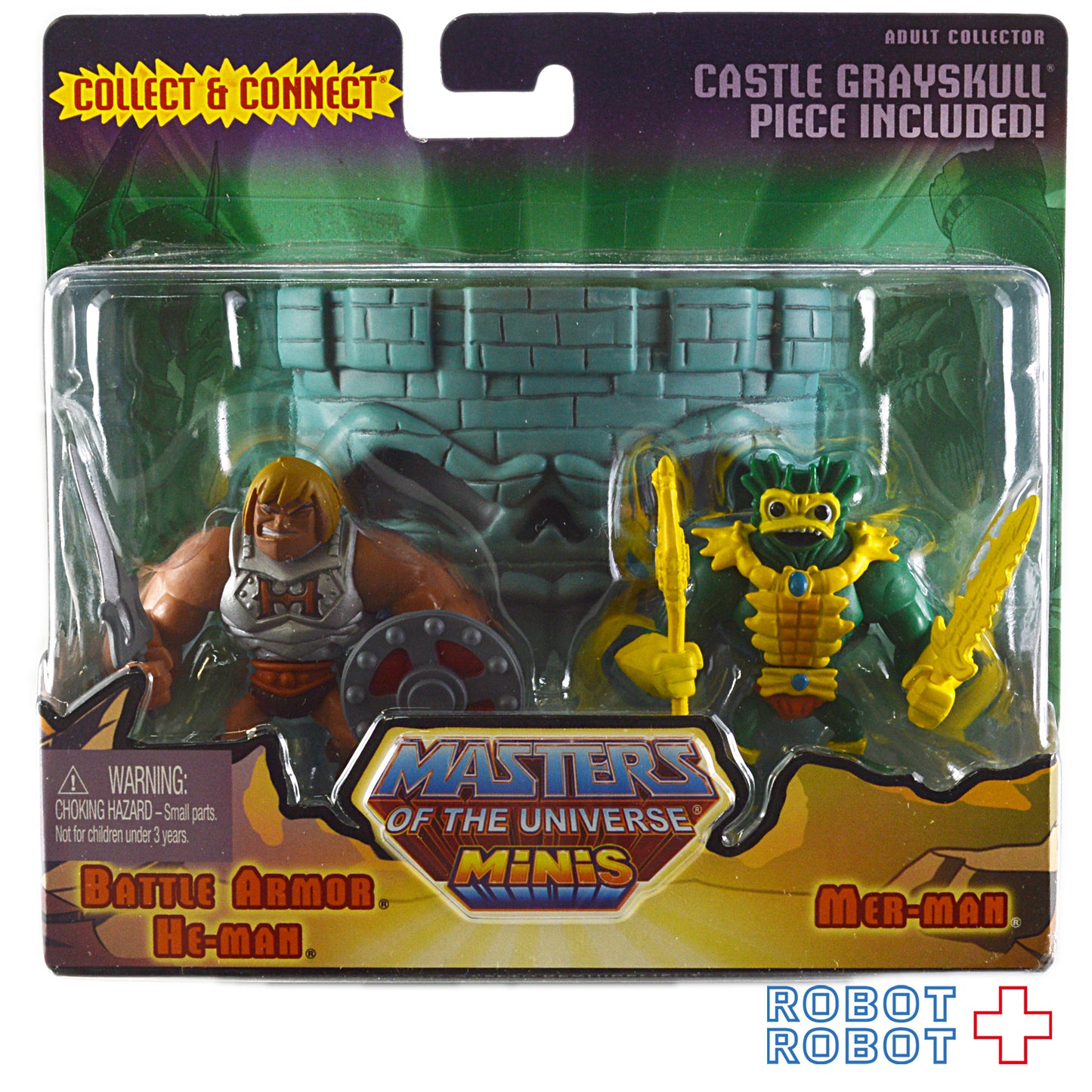 マテル ヒーマン MOTU ミニ バトルアーマー・ヒーマン & マーマン