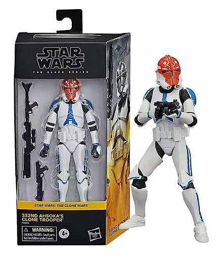 スター・ウォーズ ブラックシリーズ #CW03 第332中隊 アソーカズ・クローントルーパー [クローン・ウォーズ] 6インチフィギュア