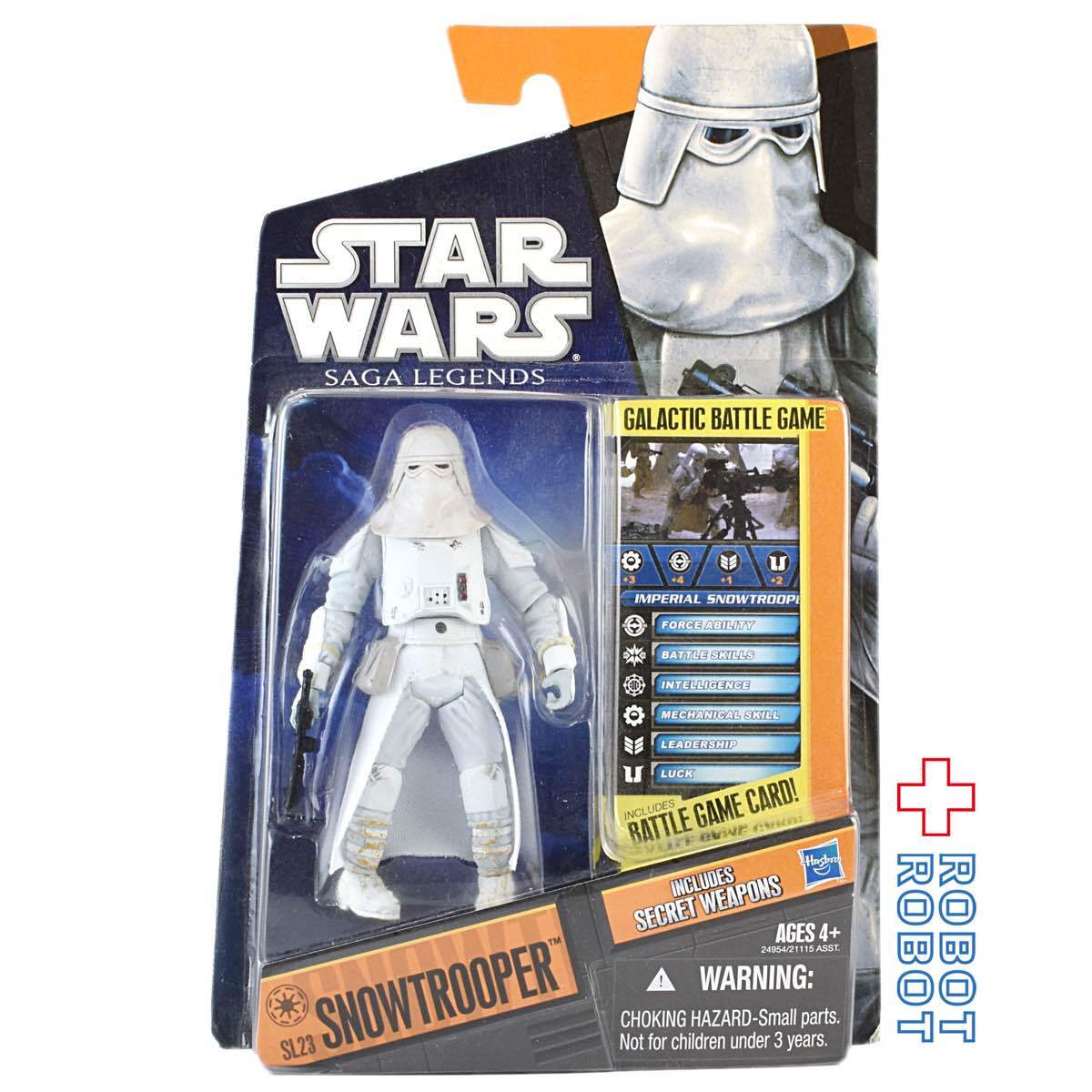 スター・ウォーズ SL2010 SL23 スノートルーパーク サーガ・レジェンズ 3.75インチ アクションフィギュア 未開封 US版