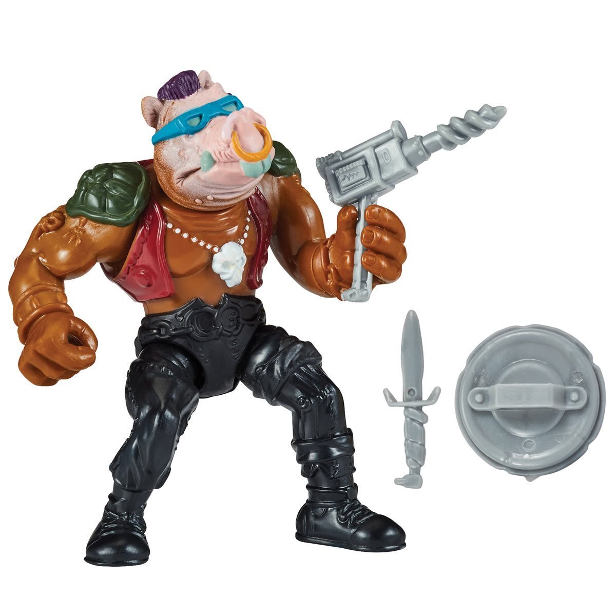 ※台紙にシワ：プレイメイツ タートルズ TMNT オリジナル・クラシック ビーバップ 4インチ ベーシックフィギュア 未開封