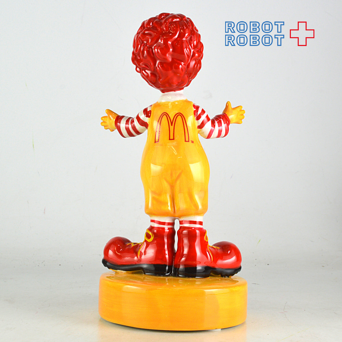 マクドナルド 陶器製 ロナルド フィギュア 2002 ワールドワイドコンベンション限定 白箱入 企業物