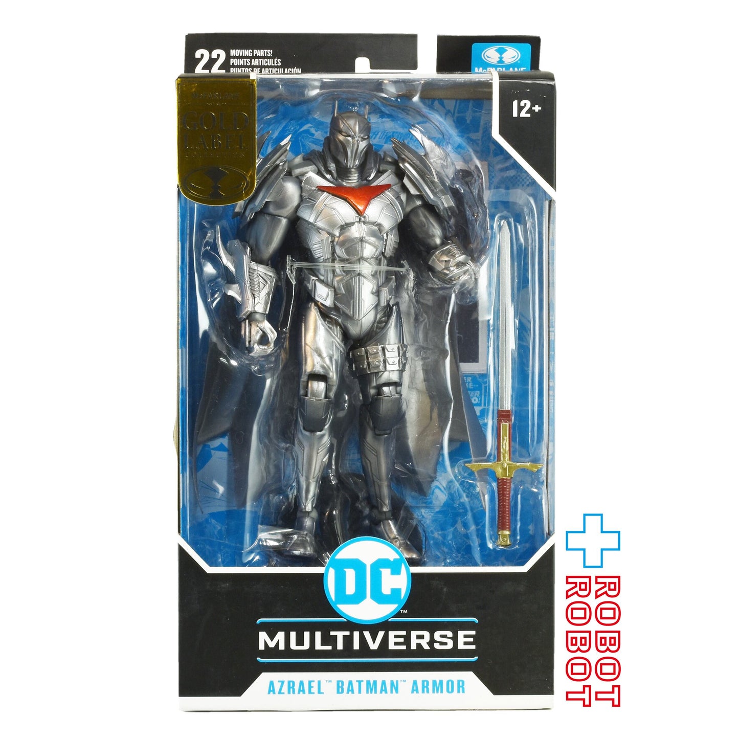 DC マルチバース コミック Curse of the White Night #093 バットマン アズラエル (シルバーエディション) 7インチ アクションフィギュア 未開封