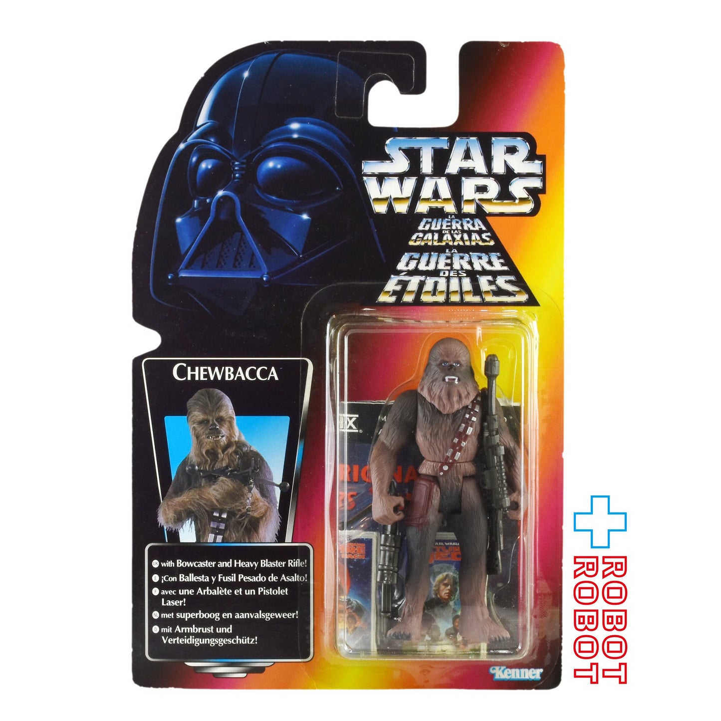 スター・ウォーズ POTF2 レッドカード チューバッカ ヨーロッパ版 THXリーフレット 3.75インチ アクションフィギュア 未開封