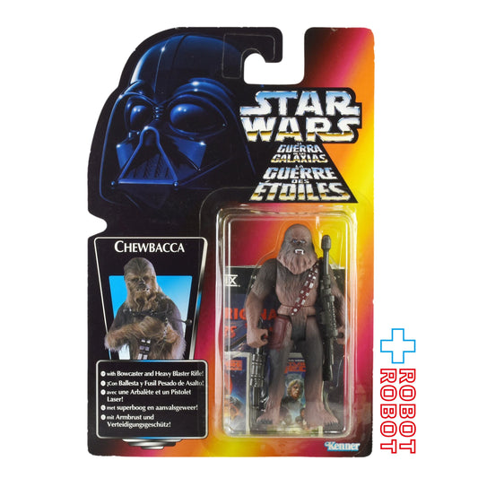 スター・ウォーズ POTF2 レッドカード チューバッカ ヨーロッパ版 THXリーフレット 3.75インチ アクションフィギュア 未開封