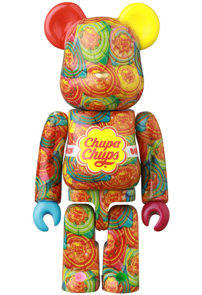 メディコム ベアブリック BE@RBRICK 100% [シリーズ 51] ARTIST チュッパチャプス 内袋未開封 カード有り 箱無し ４号店商品