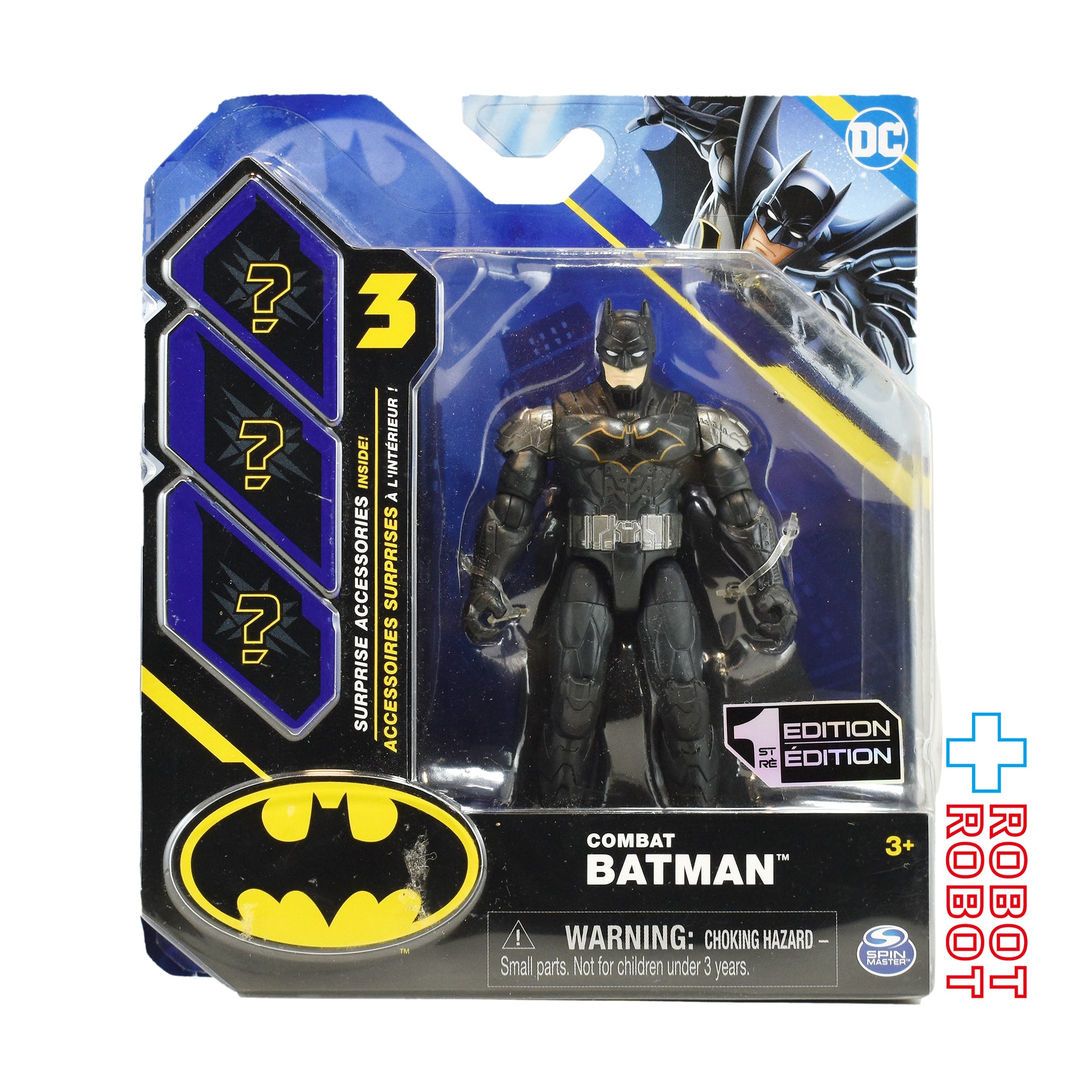 スピンマスター コンバット・バットマン 4インチフィギュア 未開封