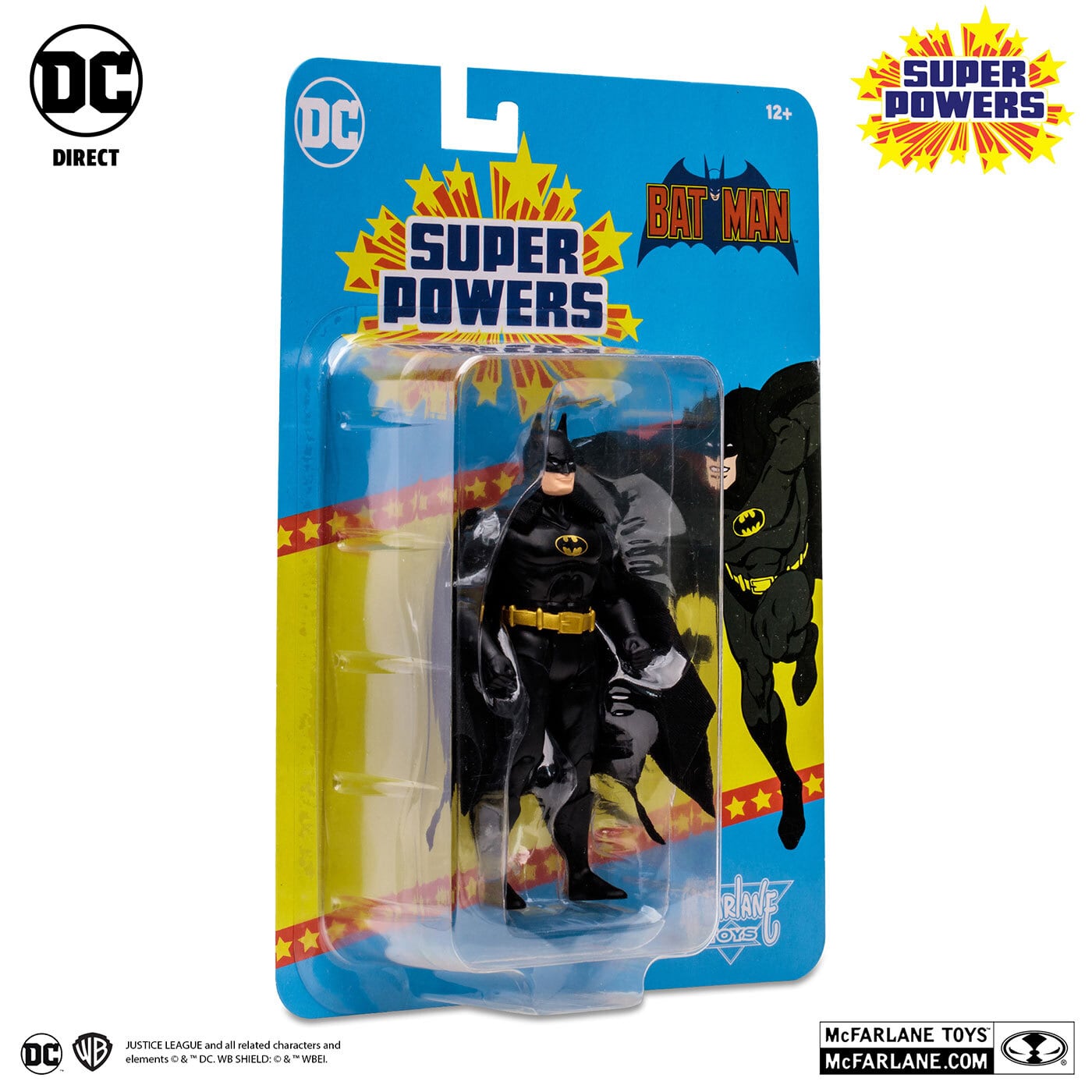 マクファーレン DCダイレクト DCスーパーパワーズ #17 バットマン ブラックスーツ (コミック) 4インチ アクションフィギュア 国内版 未開封