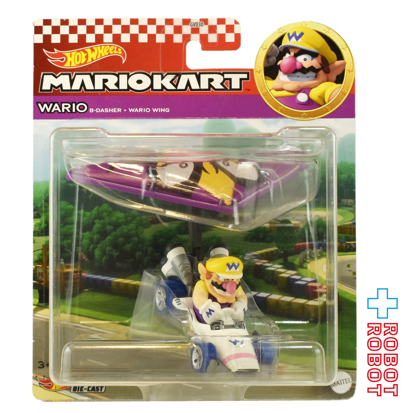 ホットウィール マリオカート ワリオ Bダッシャー ＋ ワリオウィング ダイキャストカー 国内版 未開封