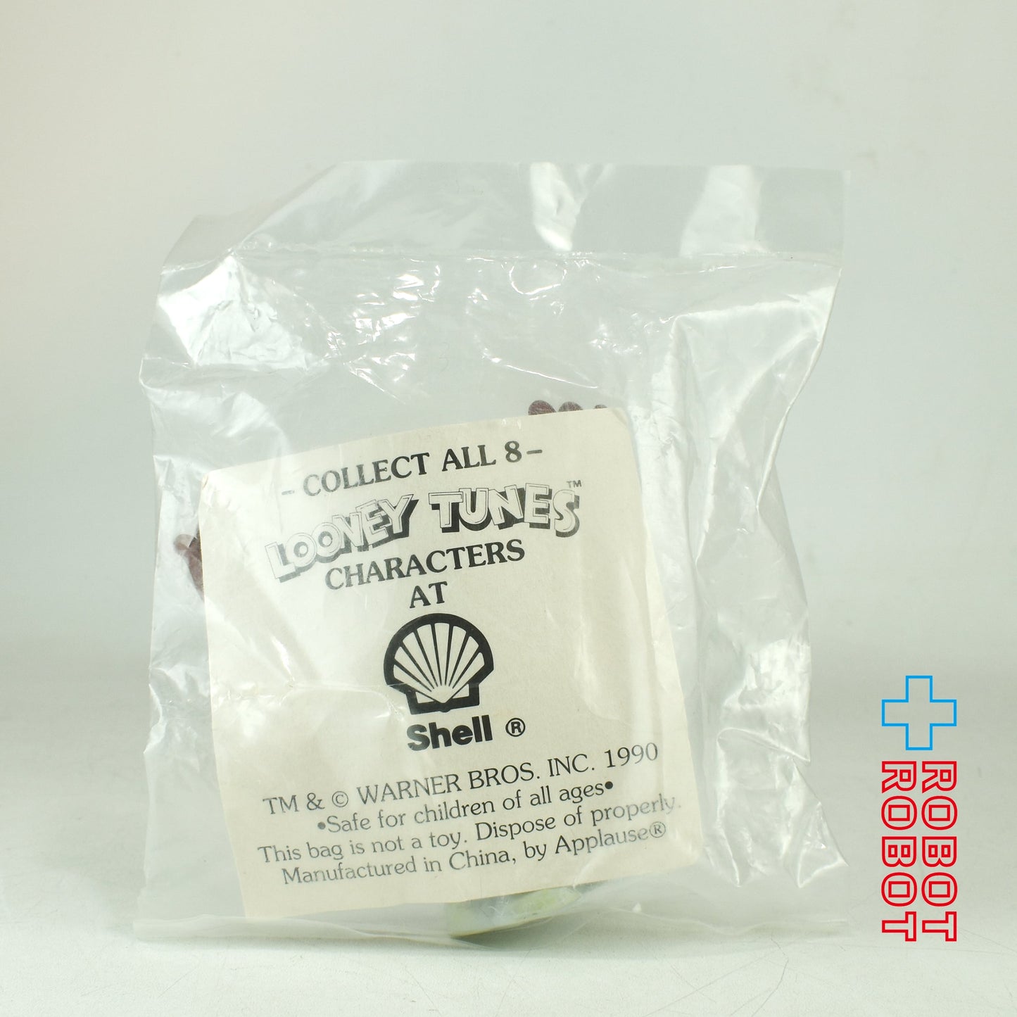 アプローズ社 シェル石油 ルーニー・テューンズ  タズマニアン・デビル 竜巻 PVCフィギュア 1990 袋入未開封
