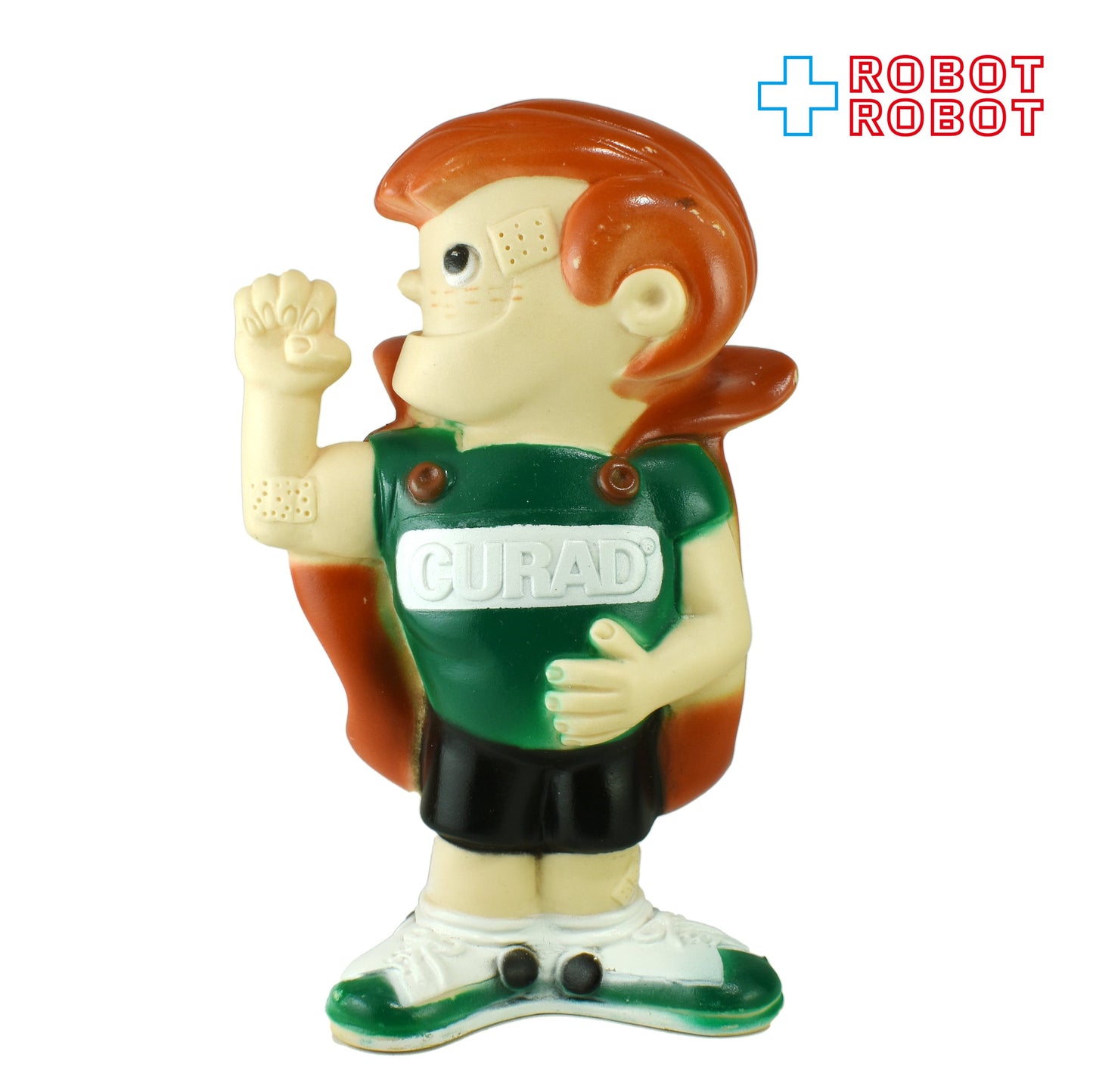 アメリカの絆創膏 テープドクルセイダー ソフビ貯金箱 ※底フタ欠